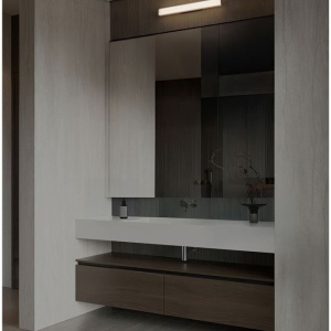 Aplica de perete LED baie IP44 MISTY negru - Img 2