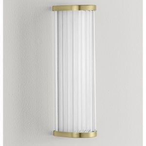 Aplica de perete LED baie IP44 VITREE aurie - Img 3