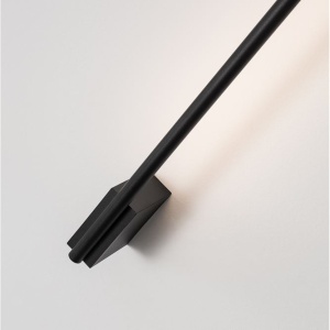Aplica de perete LED design liniar GROPIUS negru, L-60cm, H-9cm - Img 9