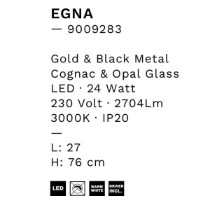 Aplica de perete LED design modern Egna 148019 universul-luminii.ro