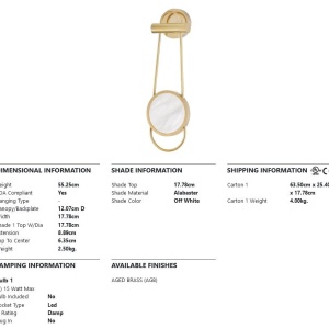 Aplica de perete LED design modern JERVIS - Img 2