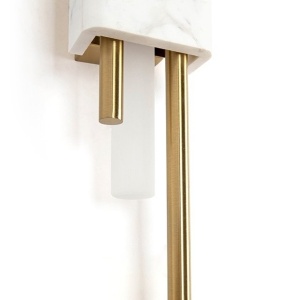 Aplica de perete LED design modern Marble, alb - Img 3