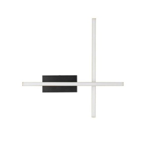 Aplica de perete LED design modern QUAM negru, auriu - Img 8