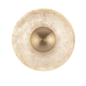 Aplica de perete LED din travertin decorativa CERIO - Img 2