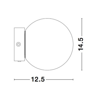 Aplica de perete LED JOLINE NVL-9919601 - Img 4