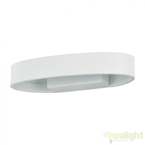 Aplica de perete LED moderna ZED AP1 OVAL BIANCO 115153