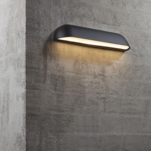 Aplica de perete LED pentru iluminat exterior cu protectie IP44 FRONT 36 neagra 84091003 DFTP 62889 universul-luminii.ro