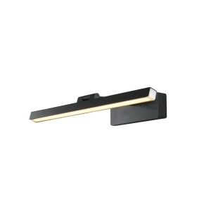 Aplica de perete LED pentru oglinda sau tablou Corfu negru