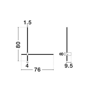 Aplica de perete liniara LED CCT PEAK negru - Img 3