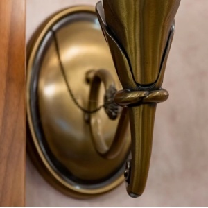 Aplica de perete LUX design clasic realizata manual 316 Creamy 225359 universul-luminii.ro