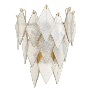 Aplica de perete LUX, Sticla Realizata Manual, Rhombus 167639 universul-luminii.ro