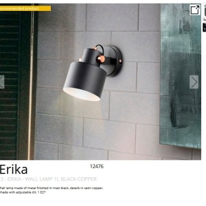 Aplica de perete metal design decorativ Erika 175819 universul-luminii.ro