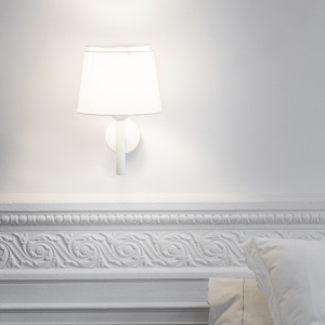 Aplica de perete moderna design elegant SAVOY alba 84009 universul-luminii.ro