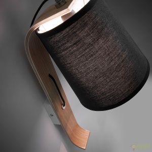 Aplica de perete moderna PERCY neagra AA0631J01 JG 60199 universul-luminii.ro