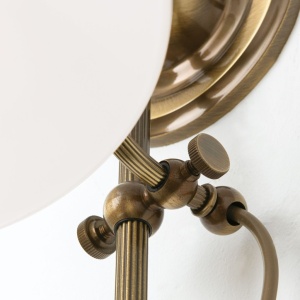 Aplica de perete realizata manual design rustic ARTDESIGN, patina/ champagne - Img 4