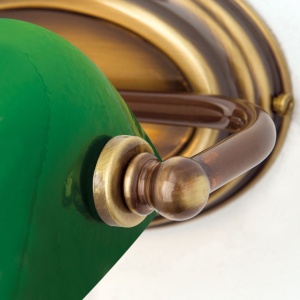 Aplica de perete stil clasic HARVARD patina/verde 235599 universul-luminii.ro