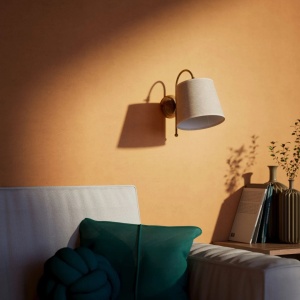 Aplica de perete stil clasic italian din alama Fiordo - Img 3