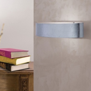 Aplica de perte LED ambientala design modern Simon argintie - Img 1