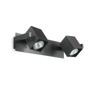 Aplica design modern cu 2 spoturi directionabile MOUSE AP2 negru 156705