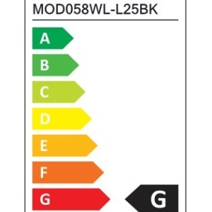 Aplica design modern LED Rim 40cm negru 595069 universul-luminii.ro