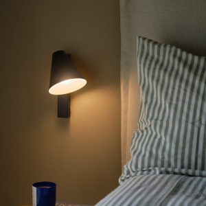 Aplica Design Scandinav Minimalist, Wilmer negru 244189 universul-luminii.ro