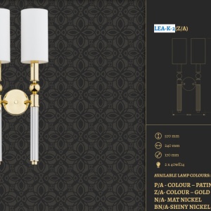 Aplica eleganta design clasic realizata manual Lea - Img 2