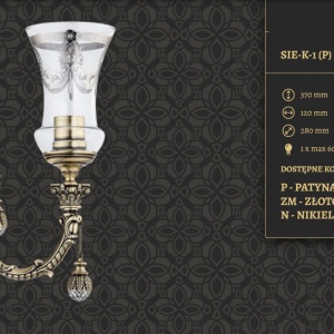 Aplica eleganta design LUX Sienna 78599 universul-luminii.ro