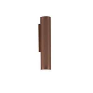 Aplica exterior cu iluminat sus si jos LED 2700K IP65 TORRIN corten