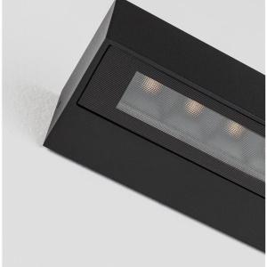 Aplica exterior neagra liniara 38cm IP65 LED CCT PRISMATIC - Img 6