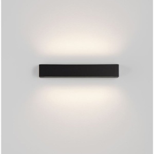 Aplica exterior neagra liniara 38cm IP65 LED CCT PRISMATIC - Img 2