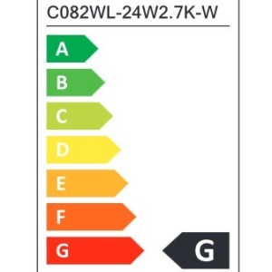 Aplica LED ambientala stil minimalist Calipso 24W alba 241999 universul-luminii.ro