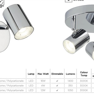 Aplica LED cu spot directionabil Rollo crom 3171CC SRT - Img 3