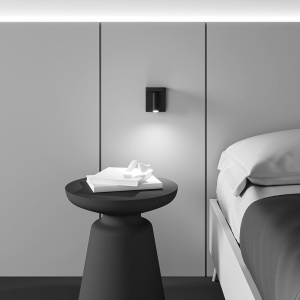 Aplica LED cu suport incarcator wireless Aron 164119 universul-luminii.ro