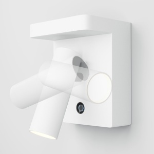 Aplica LED cu suport incarcator wireless Aron 241959 universul-luminii.ro