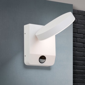 Aplica LED de exterior cu senzor de miscare IP54 HENDRYK alba 157239 universul-luminii.ro