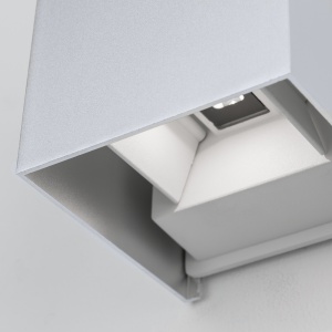 Aplica LED de exterior design modern ambiental IP54 Cube aluminiu 200249 universul-luminii.ro