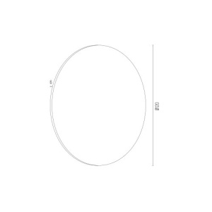Aplica LED de perete cu lumina ambientala design modern Oregon plus rosu 12cm 124339 universul-luminii.ro