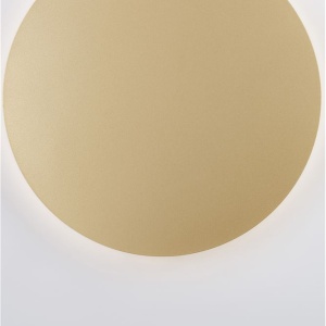 Aplica LED de perete design ambiental CYRCLE 30cm aurie 204099 universul-luminii.ro