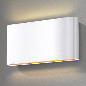 Aplica LED de perete exterior ambientala IP54 CREMONA M alba 46489 universul-luminii.ro