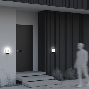 Aplica LED de perete pentru exterior cu numar casa IP44 Row 228239 universul-luminii.ro