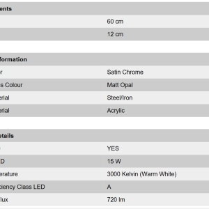 Aplica LED de perte design modern FABIAN 3L - Img 2