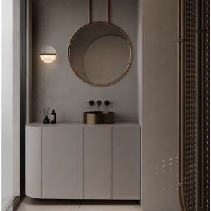 Aplica LED decorativa pentru baie IP44 LED 3000K DORIN alba - Img 2