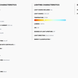 Aplica LED exterior IP65 KOV 2L Black round 12W 2700K - Img 4