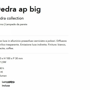 Aplica LED iluminat exterior ambiental IP65 Dedra ap big 143209 universul-luminii.ro