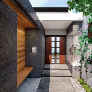 Aplica LED iluminat exterior modern IP54 TALL alb 57619 universul-luminii.ro