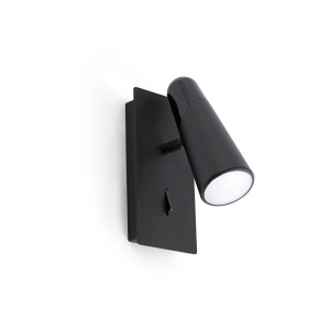 Aplica LED moderna cu 1 spot LAO negru 29039