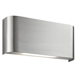 Aplica LED moderna design ambiental minimalist Wall argintiu satin 1953SS SRT - Img 1