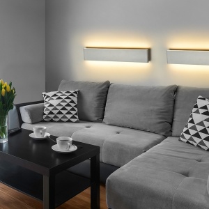 Aplica LED moderna design minimalist NORMAN WHITE M 43959 universul-luminii.ro
