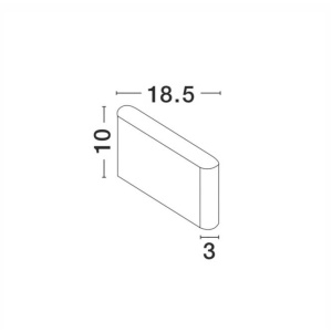 Aplica LED pentru exterior design modern IP54 Soho alb 129949 universul-luminii.ro
