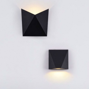 Aplica LED pentru iluminat exterior cu protectie IP54 Beekman negru MYO577WL-L5B 91909 universul-luminii.ro